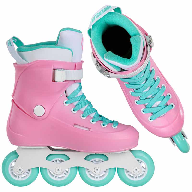 Powerslide Zoom Cotton Candy Pink 80 Skates - Inlinex