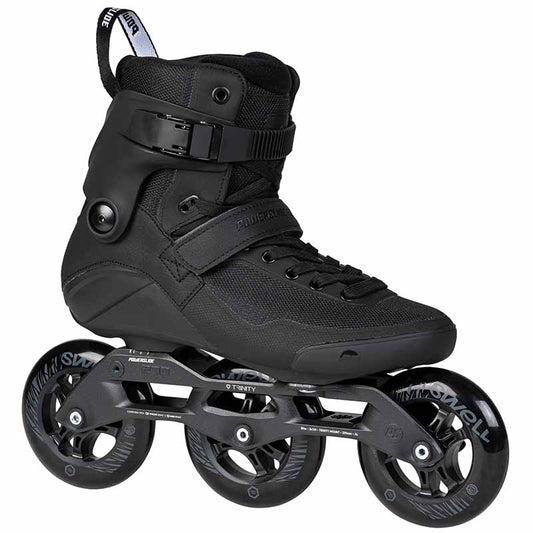 🔥Powerslide Swell Triple Black 110 Trinity Skates - Inlinex