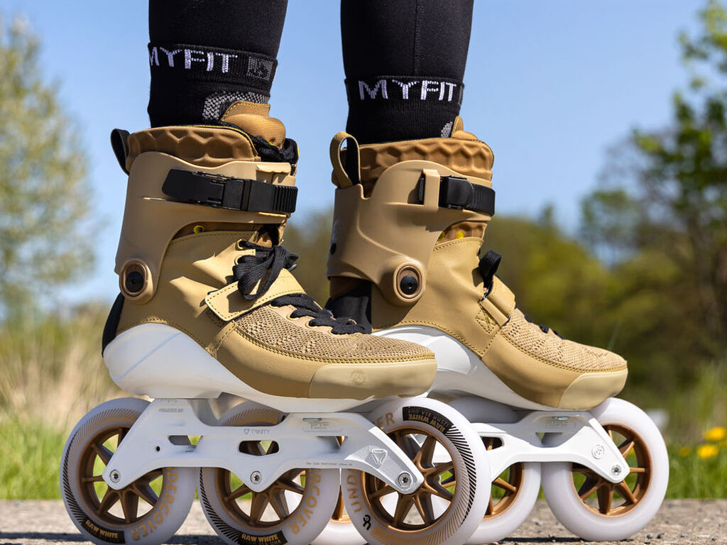 Powerslide Swell Gold 125 - 3D Adapt Skates - Inlinex