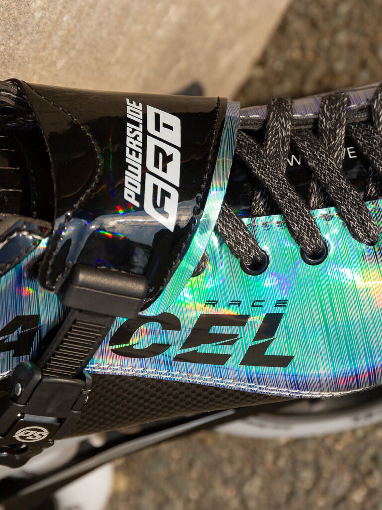 Powerslide Accel Race Reflective 125 Skates - Inlinex