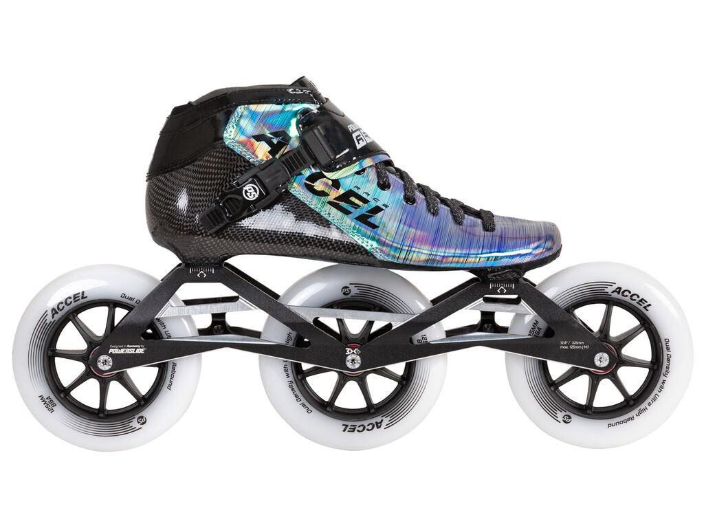 Powerslide Accel Race Reflective 125 Skates - Inlinex