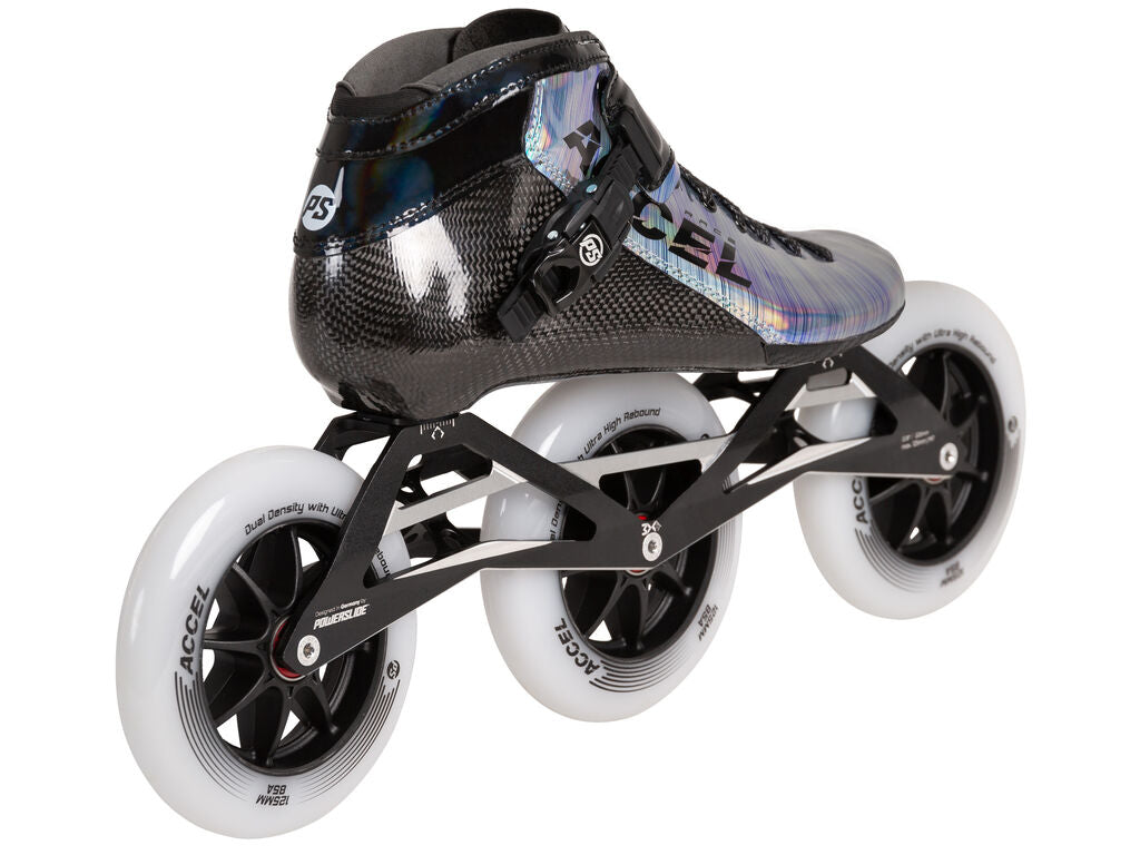 Powerslide Accel Race Reflective 125 Skates - Inlinex