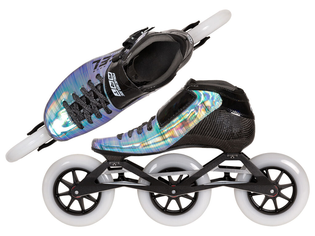 Powerslide Accel Race Reflective 125 Skates - Inlinex