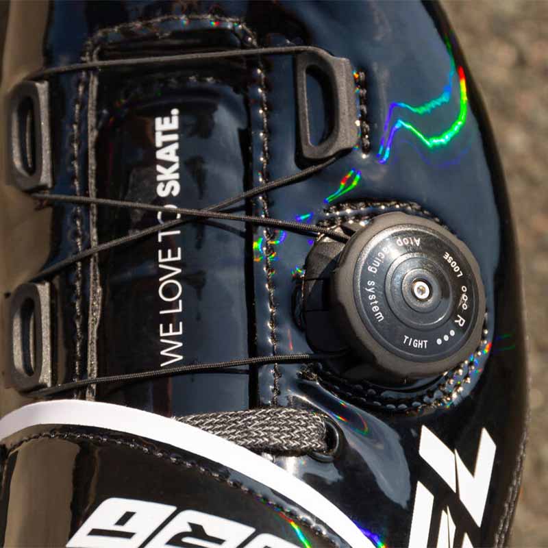 Powerslide Accel Black 110 Racing Skates - Inlinex