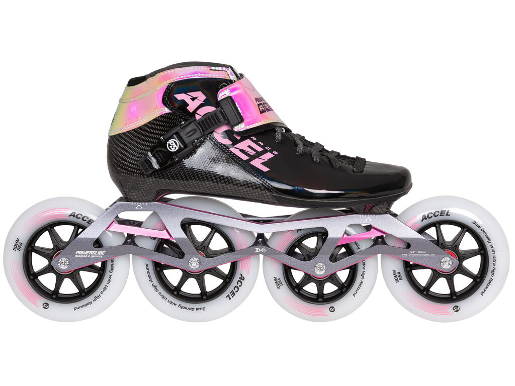 Powerslide Accel Race Pink 110/100 Skates - Inlinex