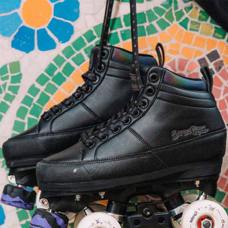 Chaya Kismet Barbiepatin Black Park Roller Skate - Inlinex