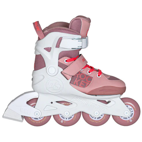 Powerslide Rocket Pale Mauve Kids Skates - Inlinex