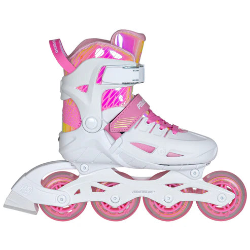 Powerslide Universe 4W Pink II Kids Skates - Inlinex