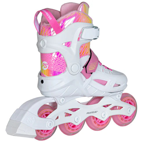 Powerslide Universe 4W Pink II Kids Skates - Inlinex