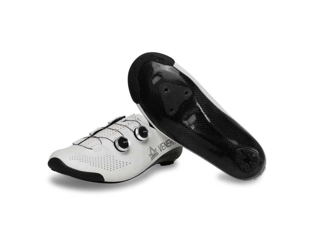 Venerate Road 2.0 White Cycling Shoes