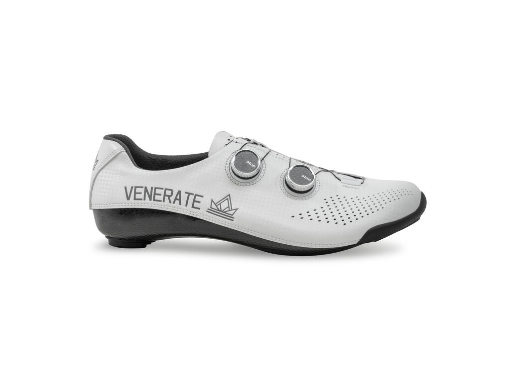Venerate Road 2.0 White Cycling Shoes