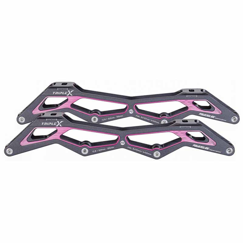 Powerslide Triple X HILO 12.8/3x110/1x100, 195 Frame