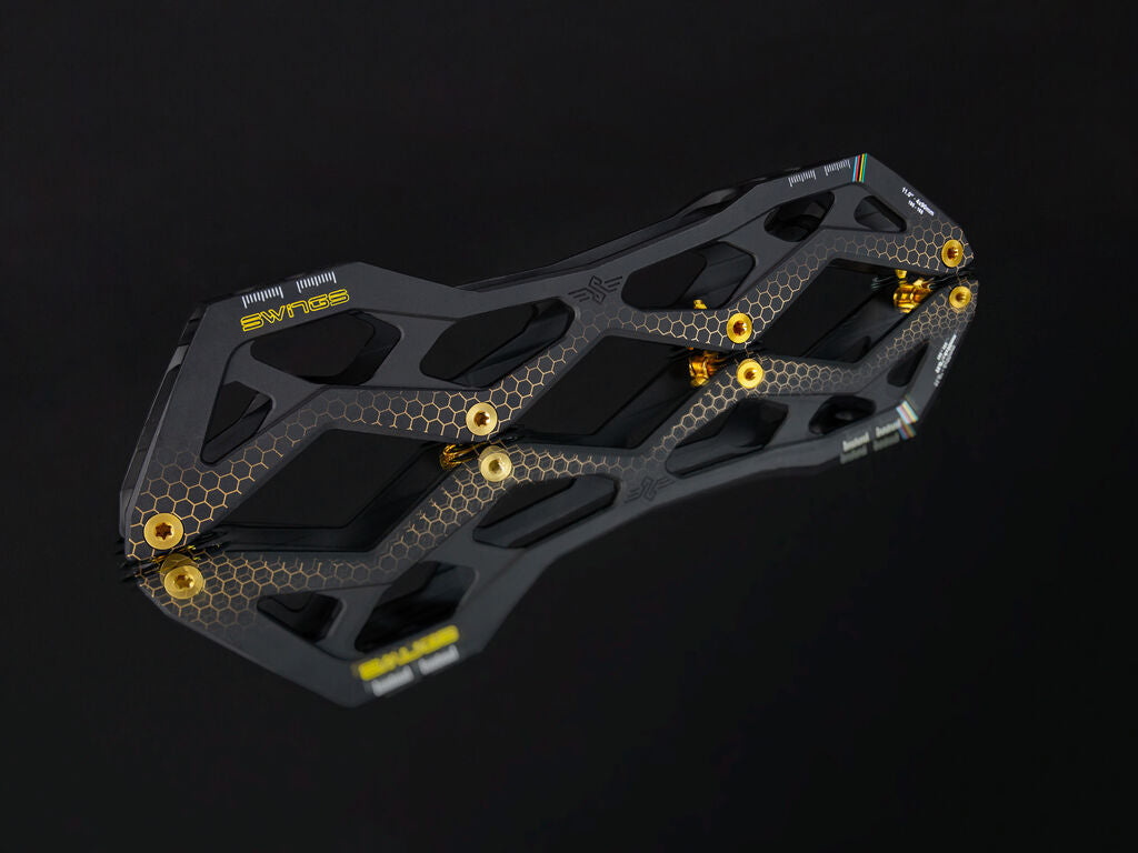 Swings MG 11.0/4x90 Black Gold Frame - Inlinex