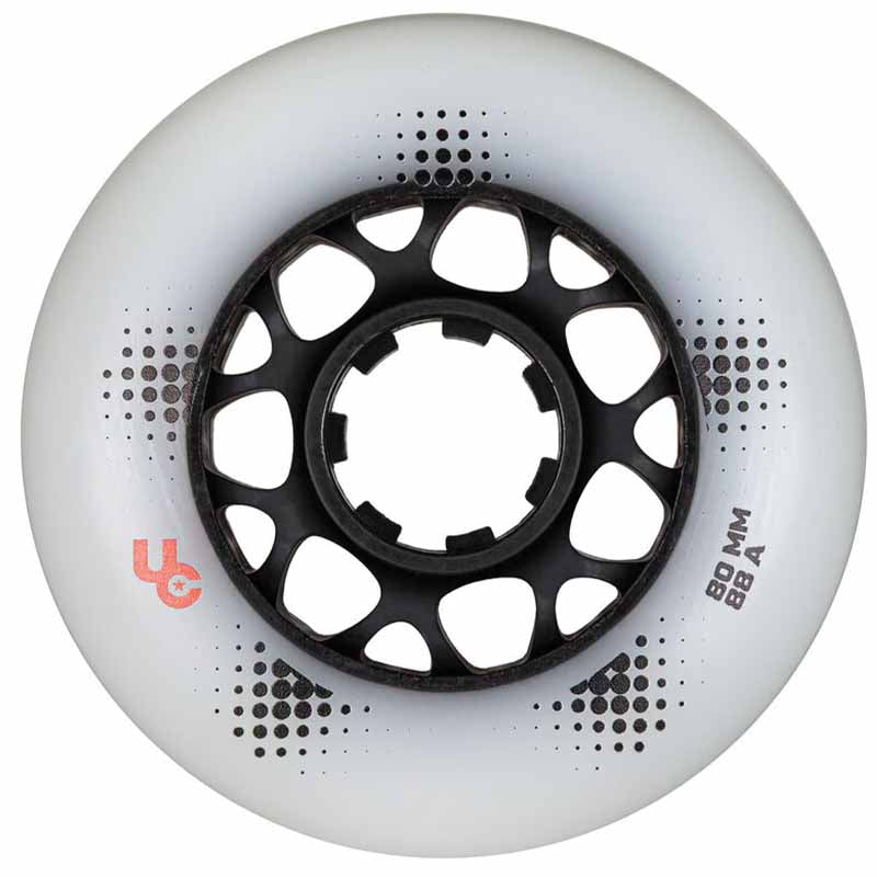 Undercover Team PRO 80 White Wheels - Inlinex