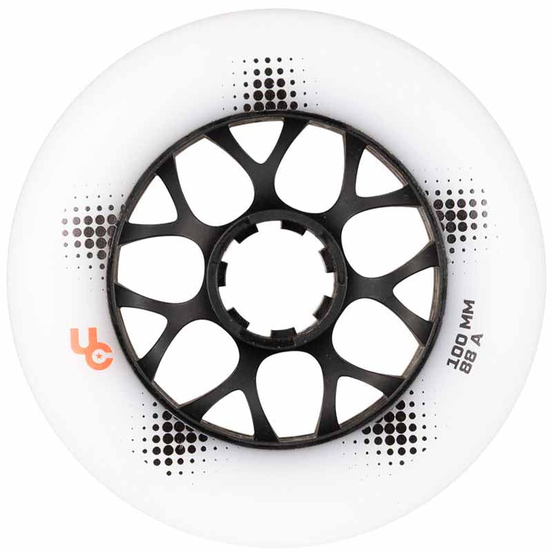 Undercover Team PRO 100 White Wheels - Inlinex