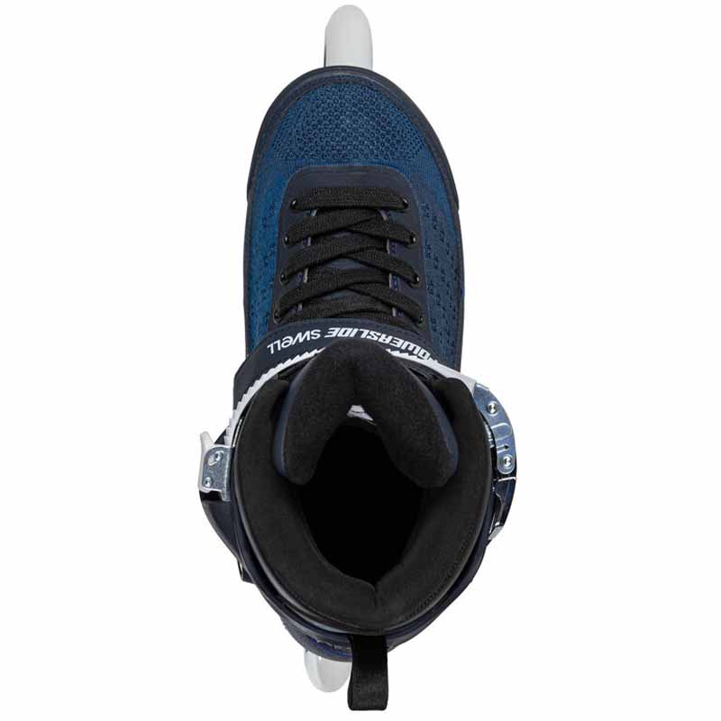 🔥Powerslide Swell Navy Blue 110 Trinity Skates - Inlinex