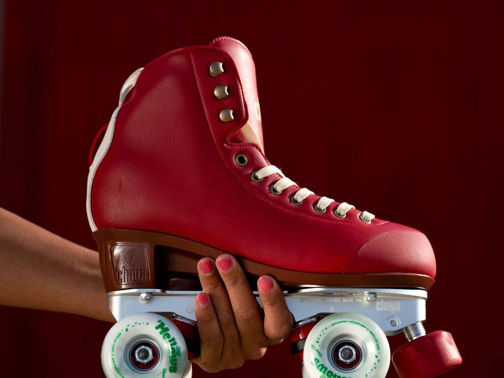 Chaya Melrose Premium Berry Red Roller Skates - Inlinex
