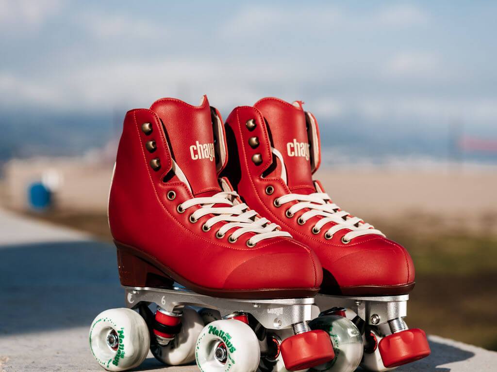 Chaya Melrose Premium Berry Red Roller Skates - Inlinex