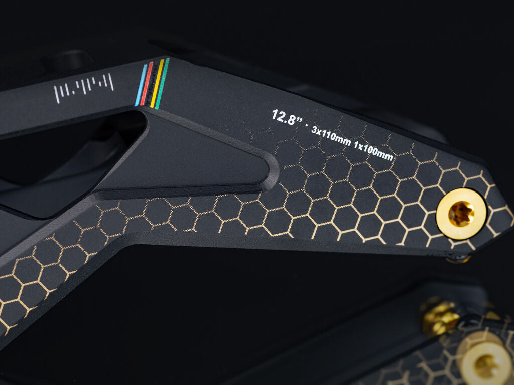 Swings MG Frame 3x110, 1x100mm, 12,8" Frame - Inlinex