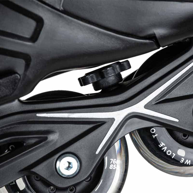 Powerslide Khaan Junior NXT Black Kids Skates - Inlinex