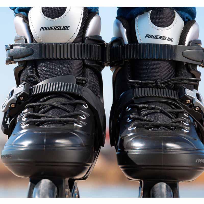 Powerslide Khaan Junior NXT Black Kids Skates - Inlinex