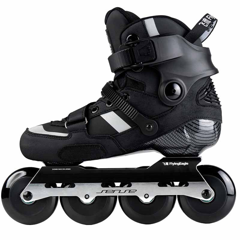 Flying Eagle S7680 Raptor Black Skates - Inlinex