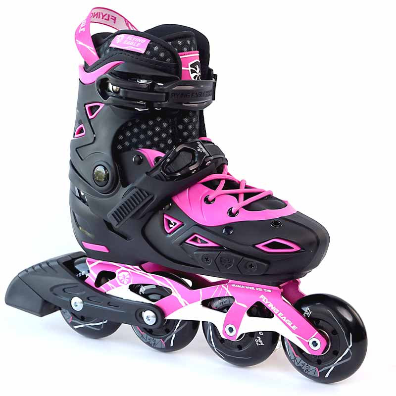 Flying Eagle S9 Dynamo Pink Kids Skates - Inlinex