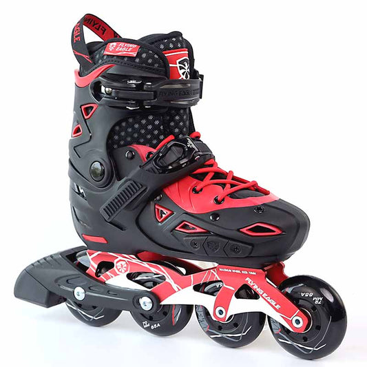 Flying Eagle S9 Dynamo Red Kids Skates - Inlinex