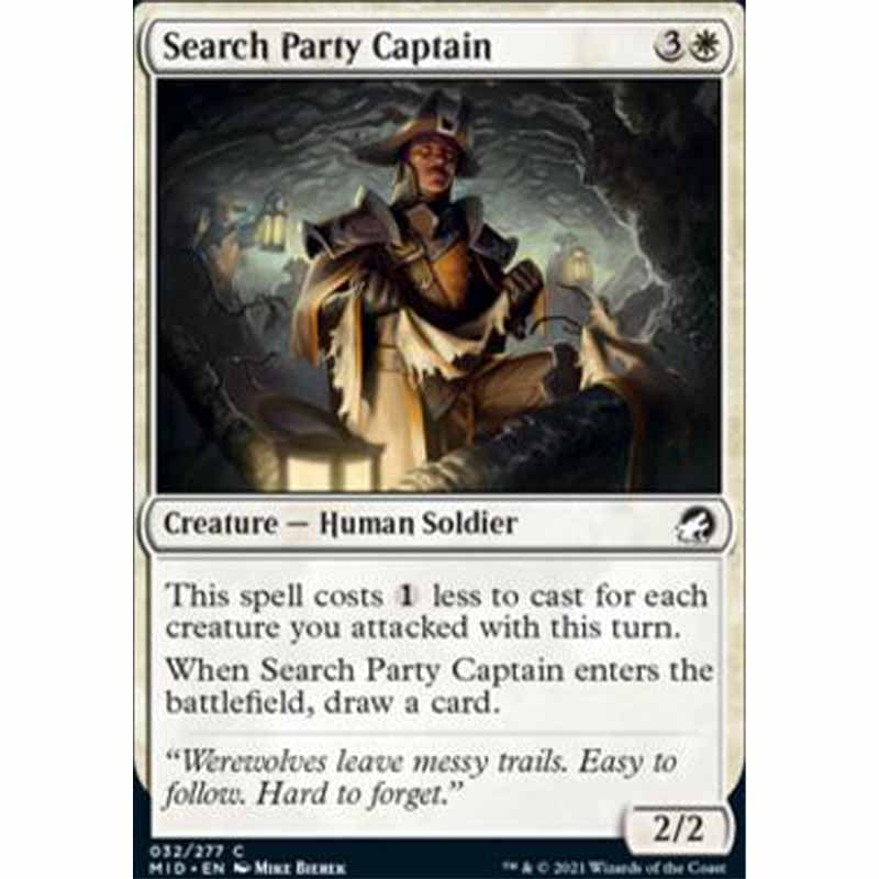 Search Party Captain (Innistrad: Midnight Hunt)