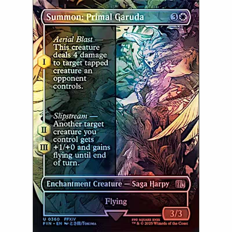Primal Garuda (Final Fantasy Variants Foil)