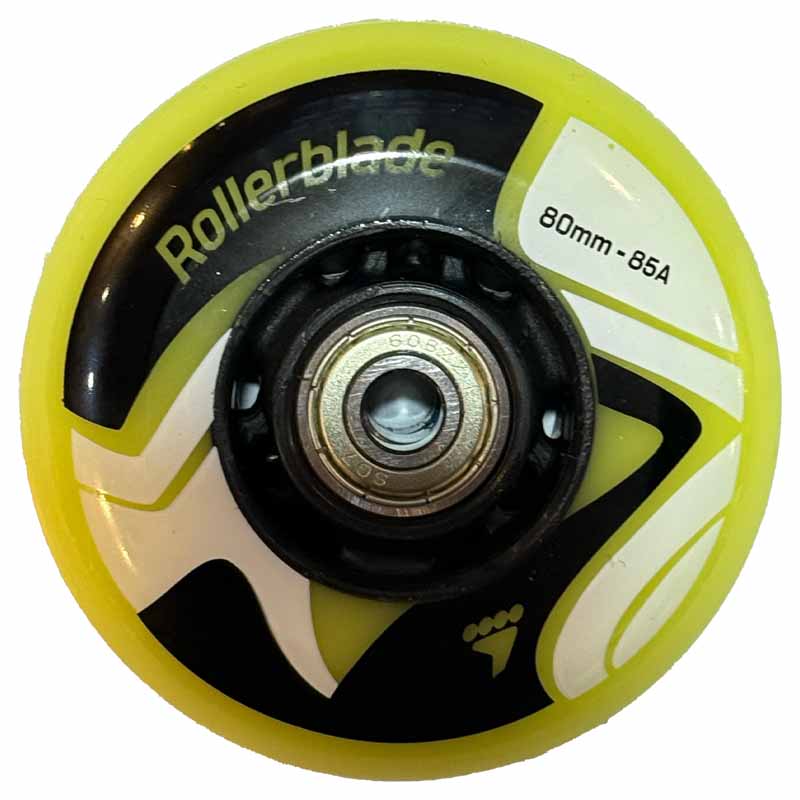 Rollerblade 80mm/85a Urban Wheels with SG7 Bearings - Inlinex