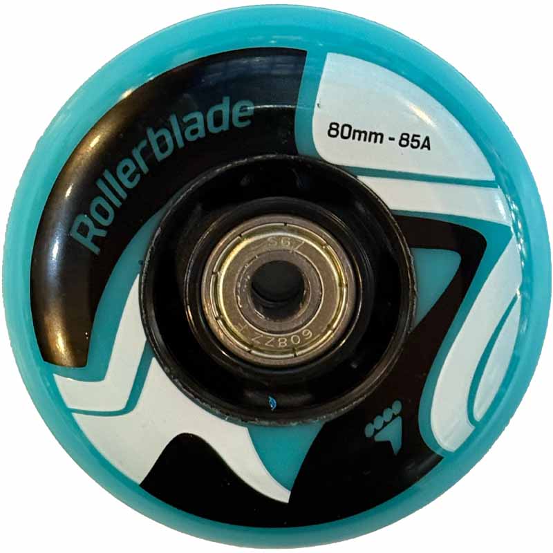 Rollerblade 80mm/85a Urban Wheels with SG7 Bearings - Inlinex
