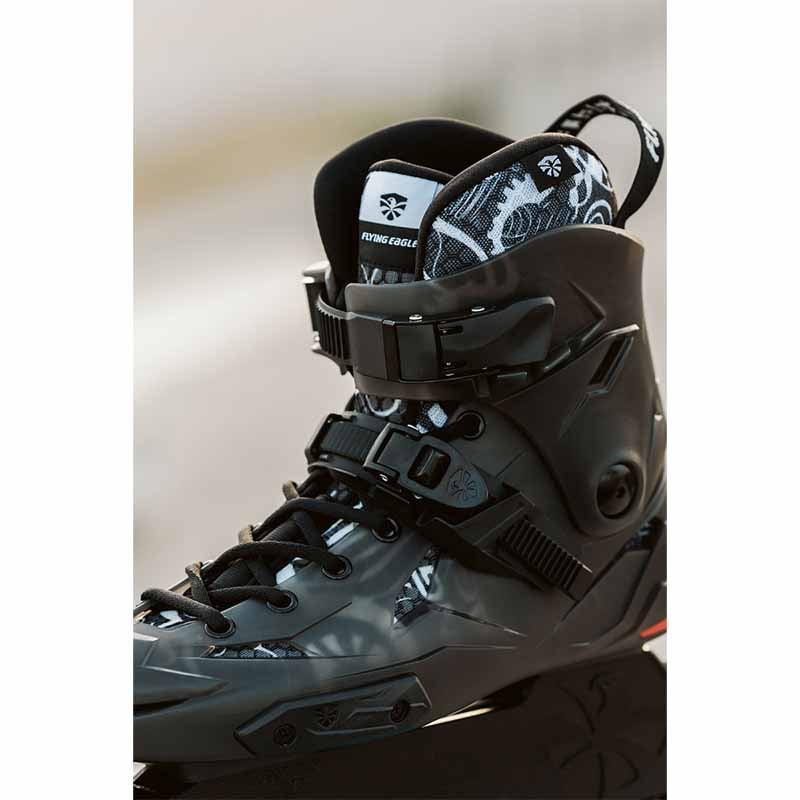 Flying Eagle X5D Spectre Black Skates - Inlinex