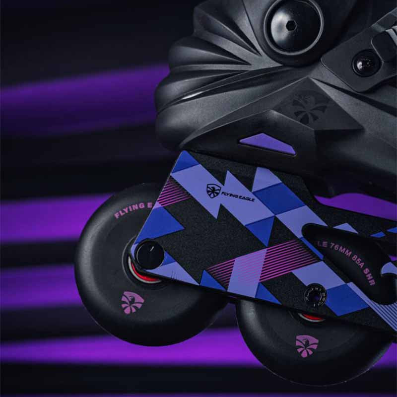 Flying Eagle X6 Reaver Black Violet Skates - Inlinex
