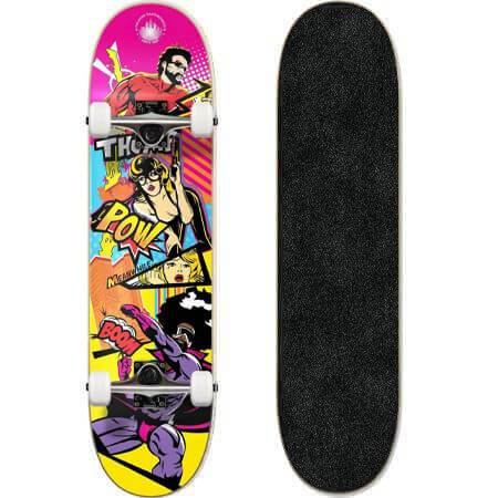 Yocaher Comix 8" Complete Skateboard - Inlinex