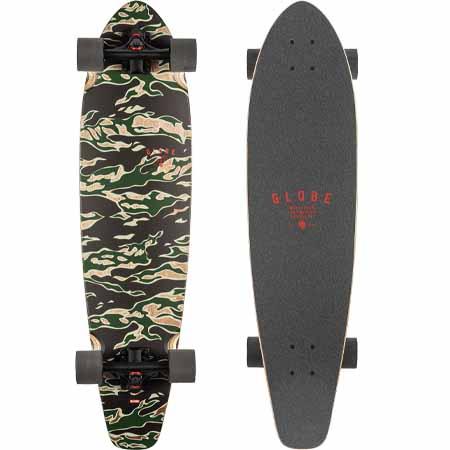 Globe The All Time Tiger Camo 36" Longboard - Inlinex