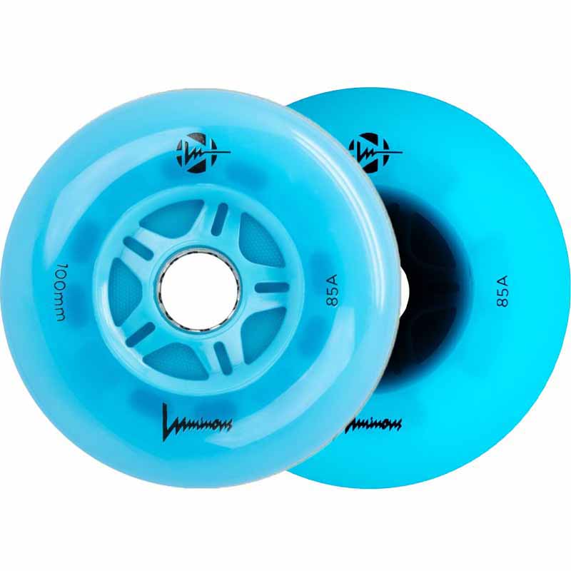 Luminous LED 100mm Wheels - Inlinex