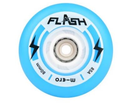 Micro Flash LED 76mm Wheels - Inlinex