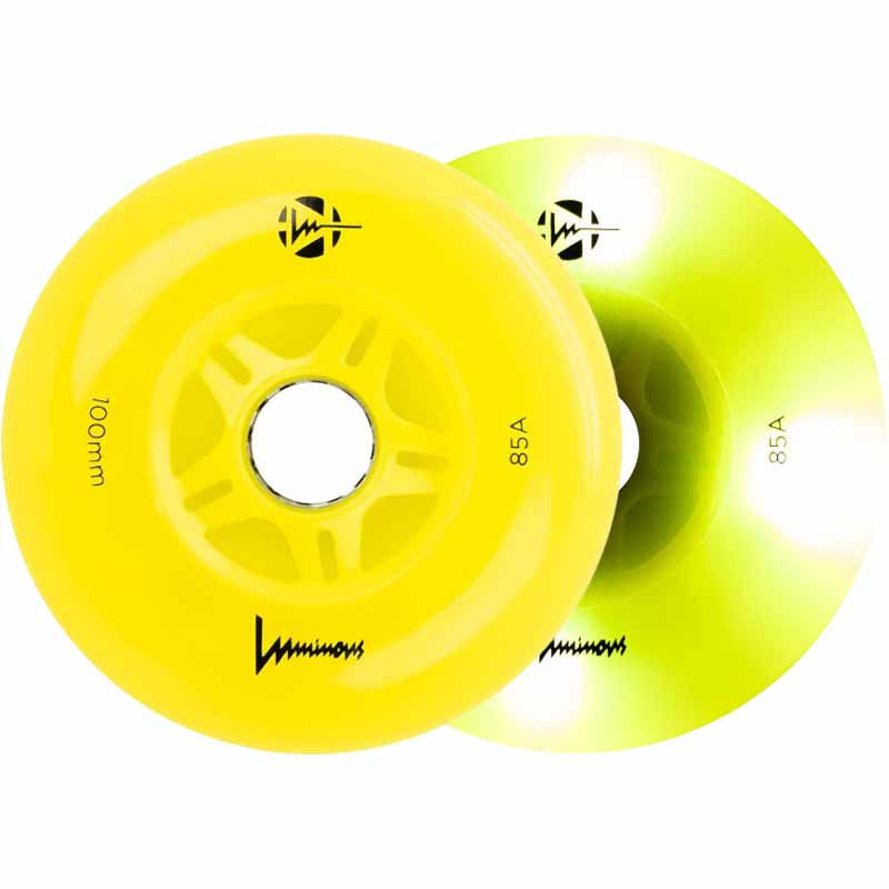 Luminous LED 100mm Wheels
