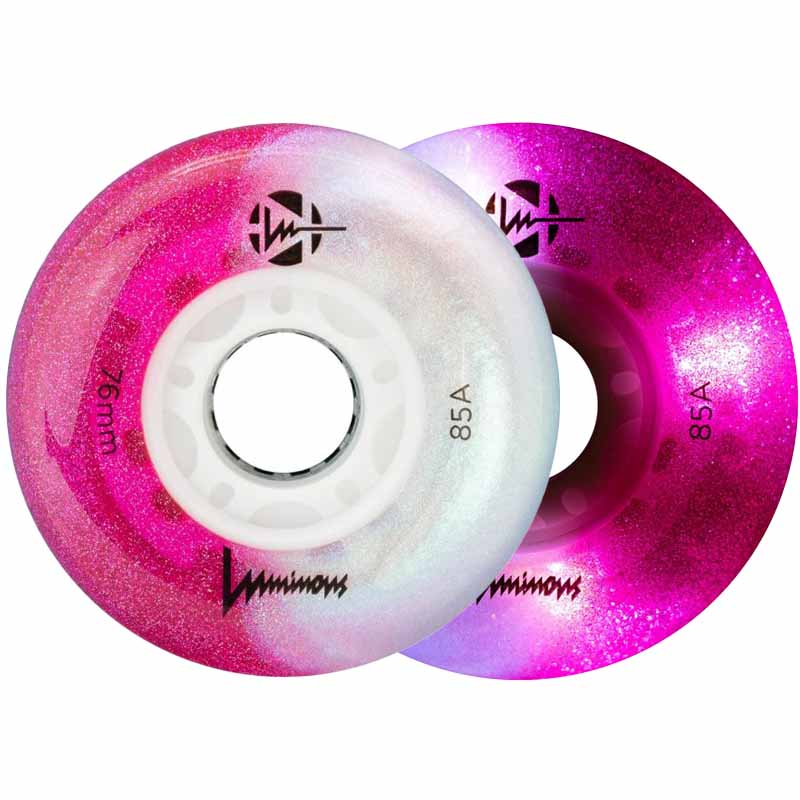 Luminous LED 76mm Wheels