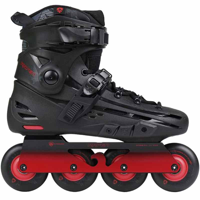 Flying Eagle F4 Raven Black Fire Skates - Inlinex