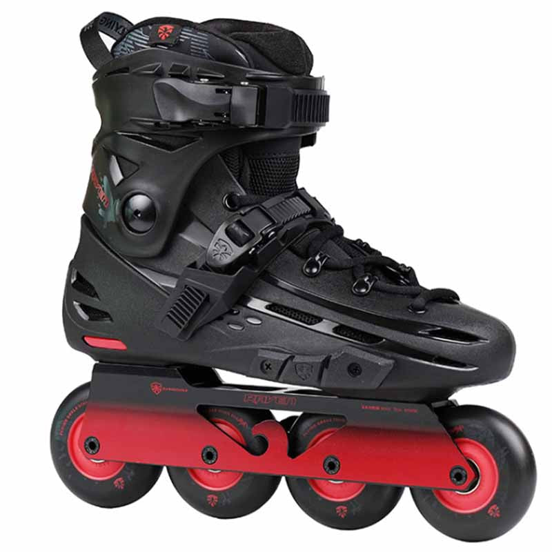 Flying Eagle F4 Raven Black Fire Skates - Inlinex