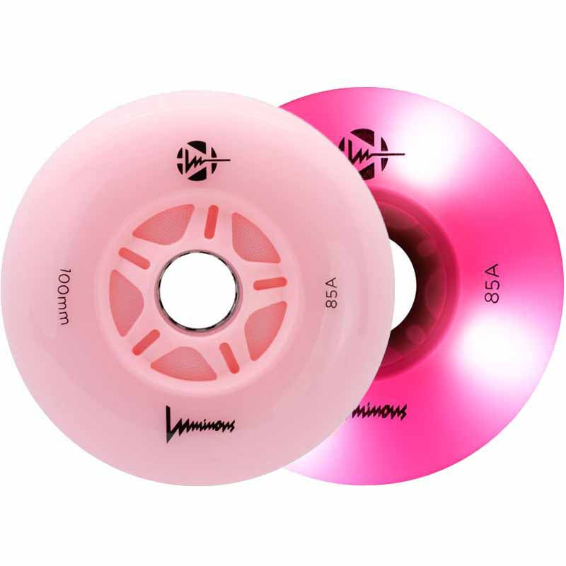 Luminous LED 100mm Wheels - Inlinex
