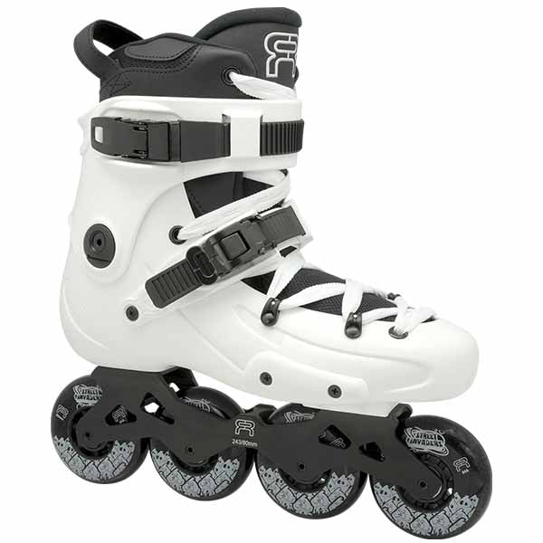 FR 1 80 White Skates - Inlinex