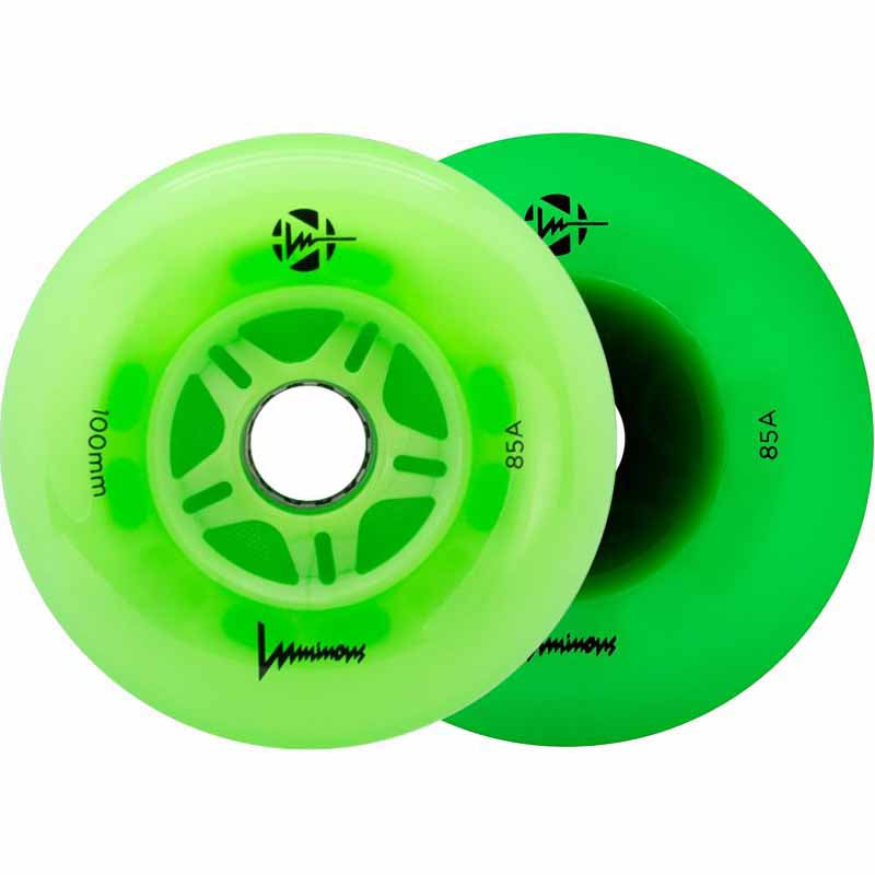 Luminous LED 100mm Wheels - Inlinex