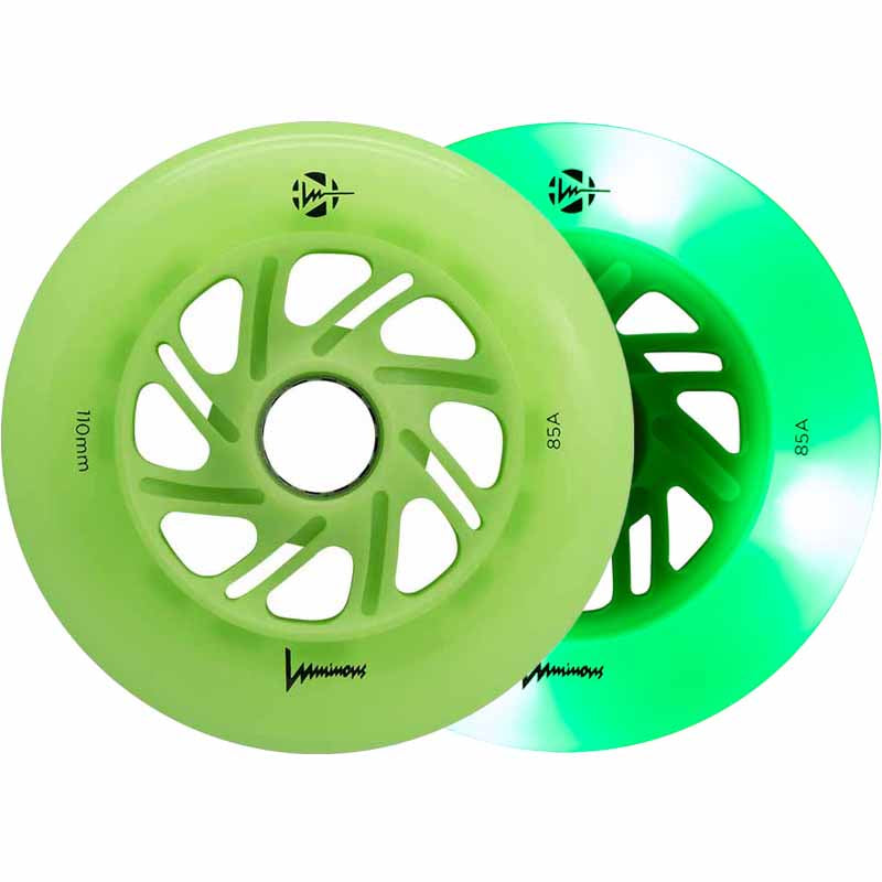 Luminous LED 110mm Wheels - Inlinex