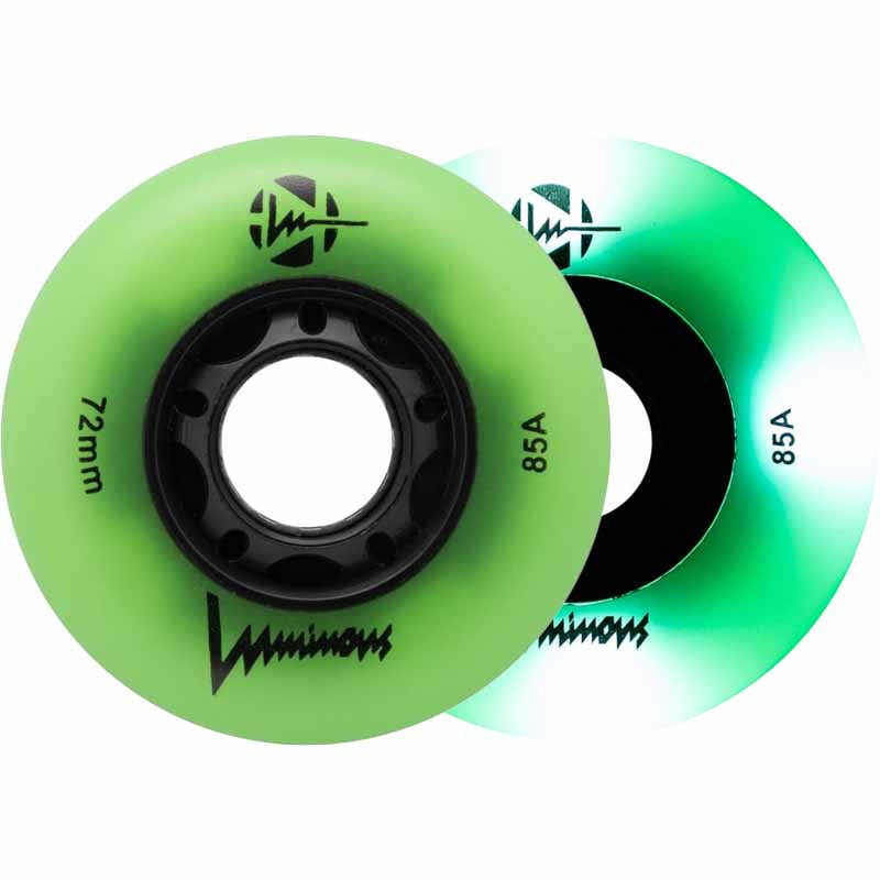 Luminous LED 72mm Wheels - Inlinex