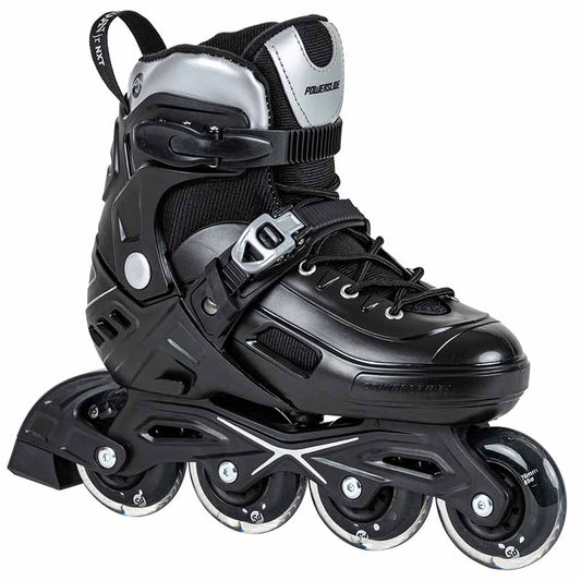 Powerslide Khaan Junior NXT Black Kids Skates - Inlinex