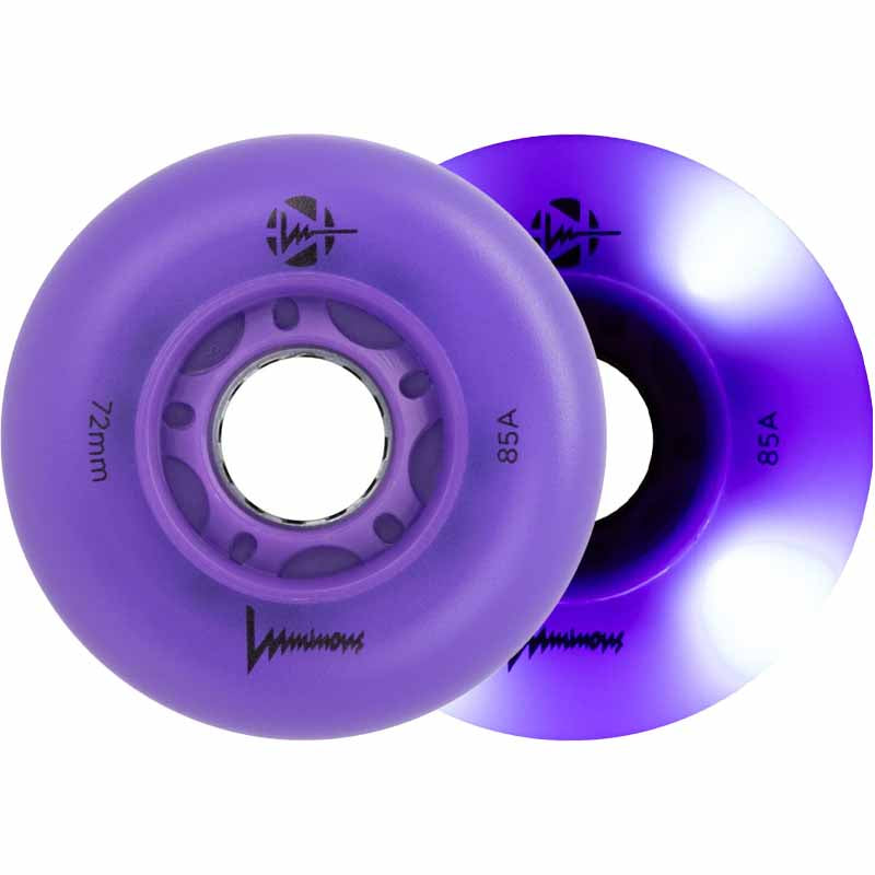 Luminous LED 72mm Wheels - Inlinex