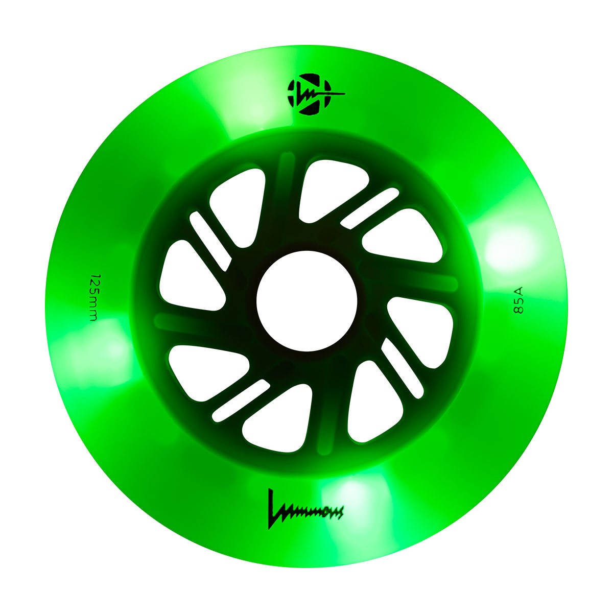 Luminous LED 125mm Wheels - Inlinex